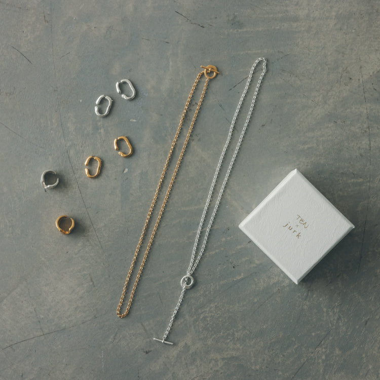 【TEN.×jurk】loop lariat necklace