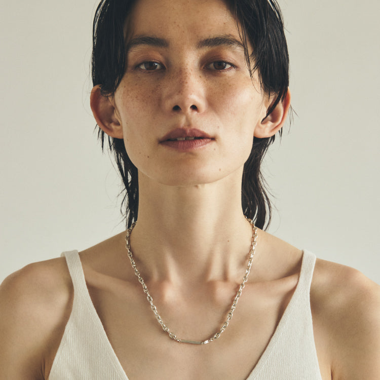 【先行販売】マリーナチェーンネックレス SV -M-