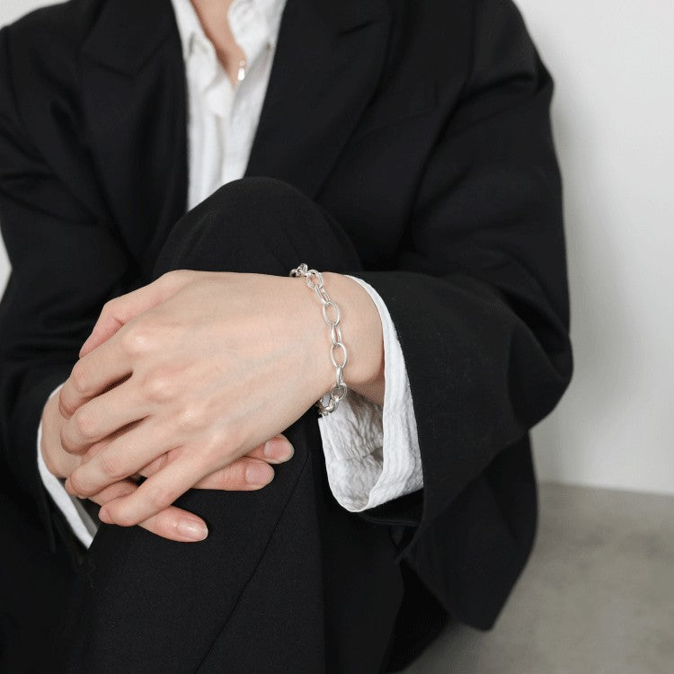 【Nova vol.3】ボルダーブレスレット SV -M-