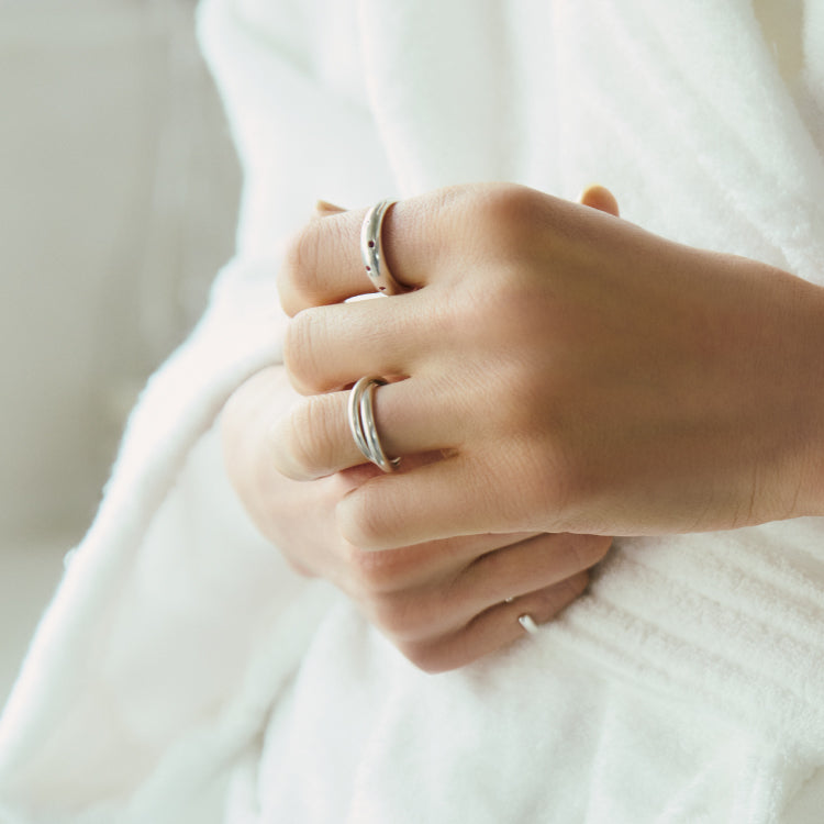 【先行販売】ダブルループリング SV