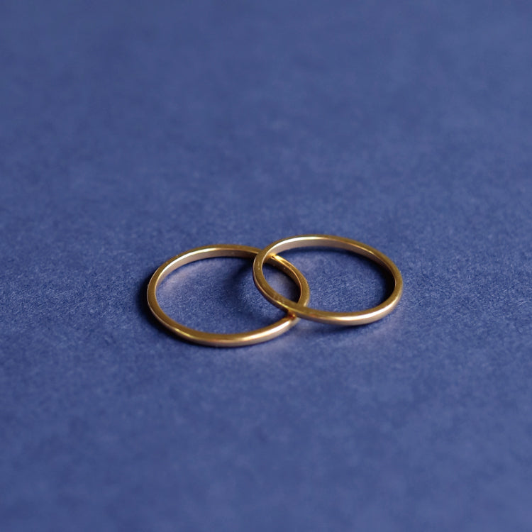 【moment】line ring