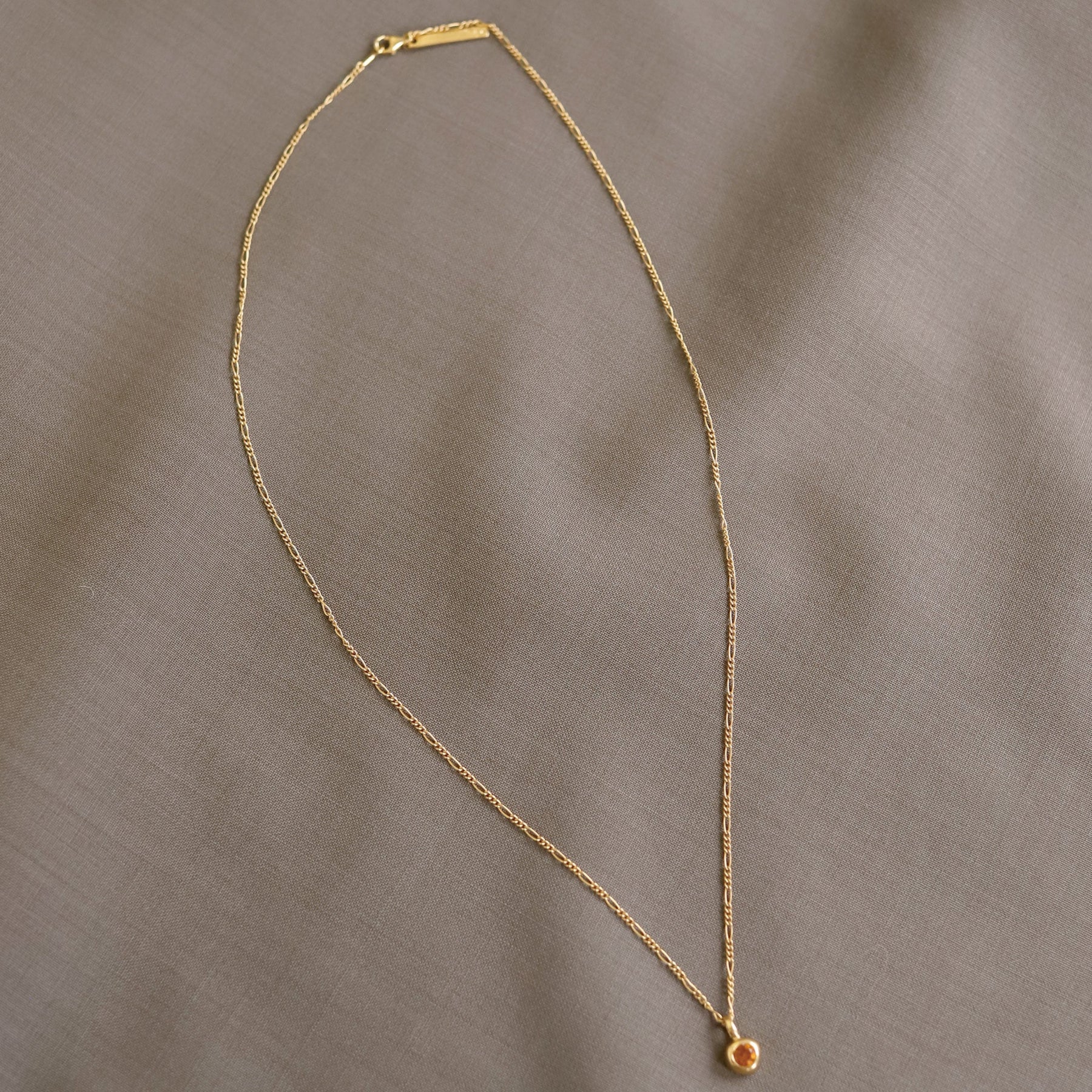 フィガロチェーンネックレス GD 50cm