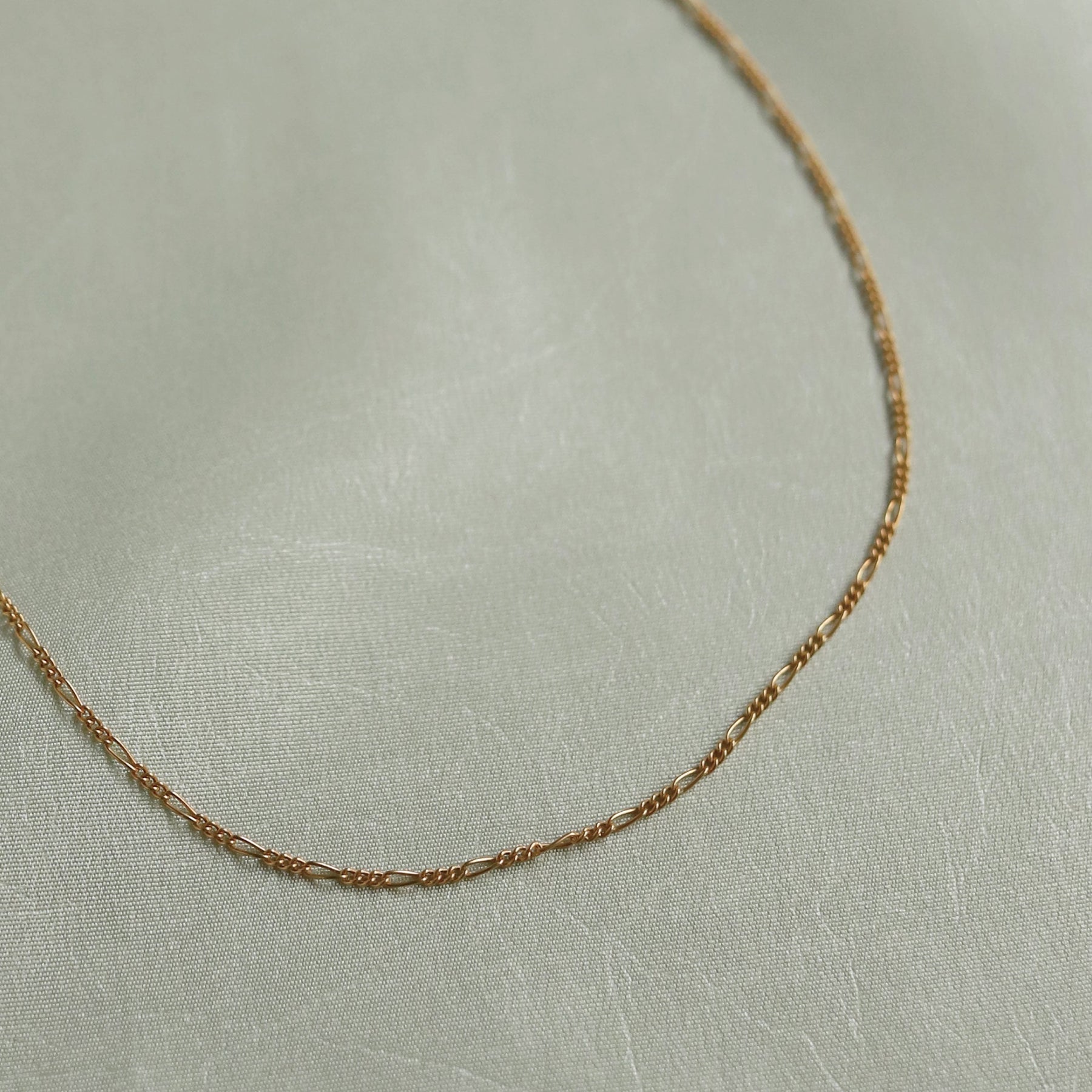 フィガロチェーンネックレス GD 50cm