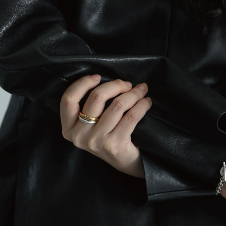 【Recall coming soon…】dear ring GD (white quartz)