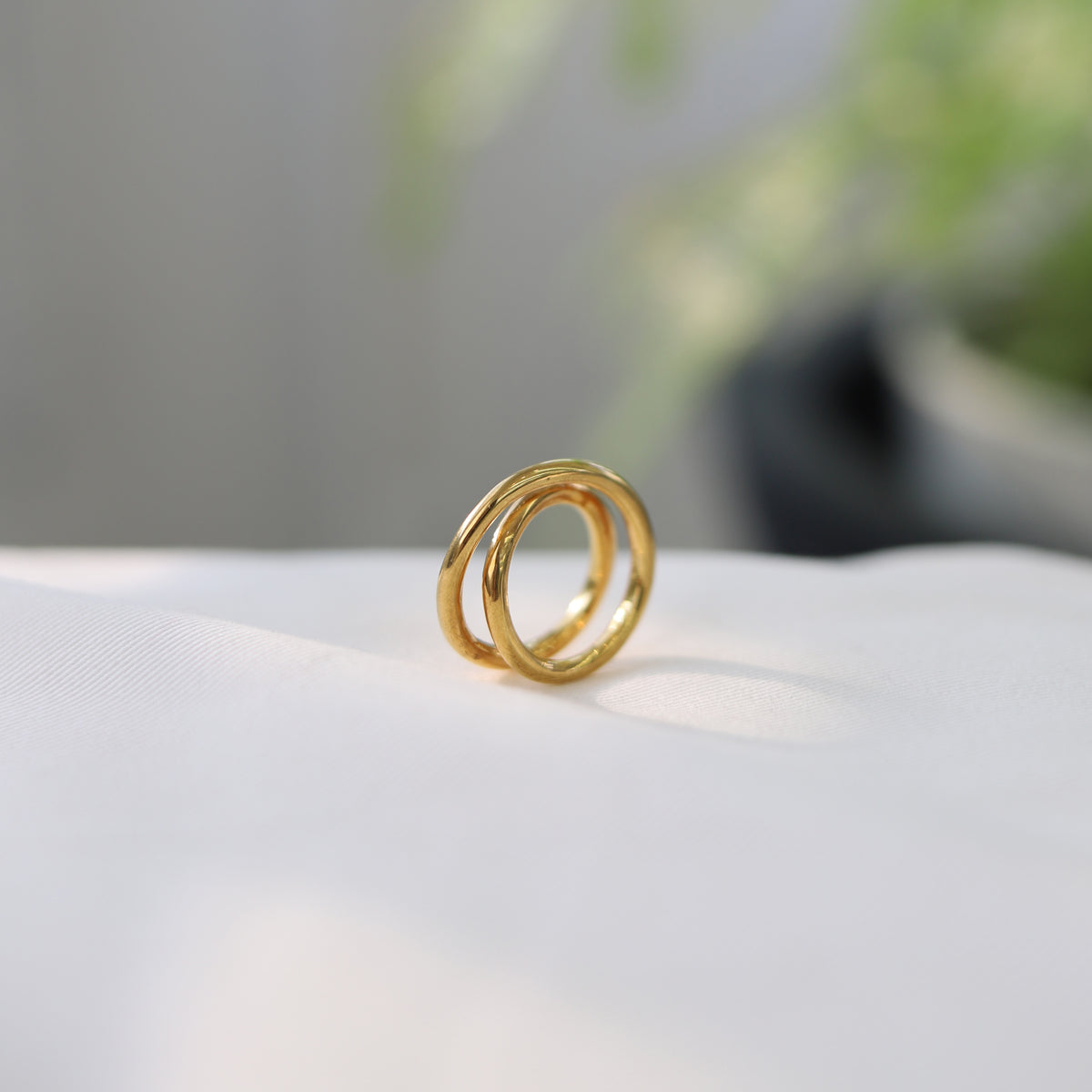 ダブルサークルリング GD