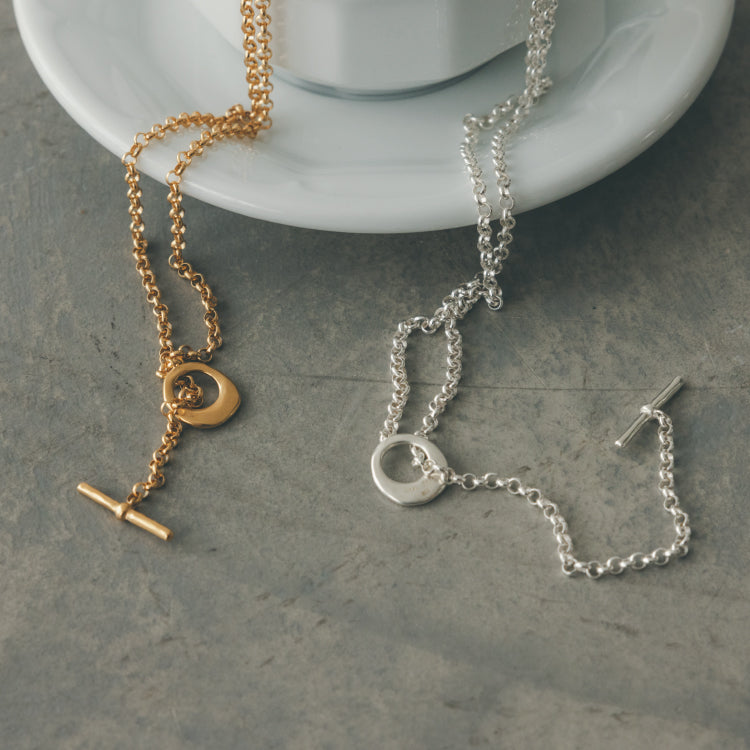 【TEN.×jurk】loop lariat necklace
