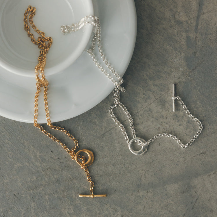 【TEN.×jurk】loop lariat necklace