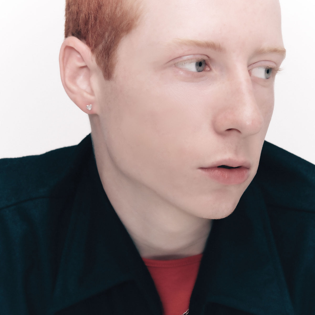 タイニーハートピアス SV