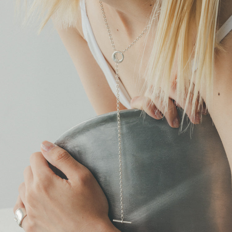 【TEN.×jurk】loop lariat necklace