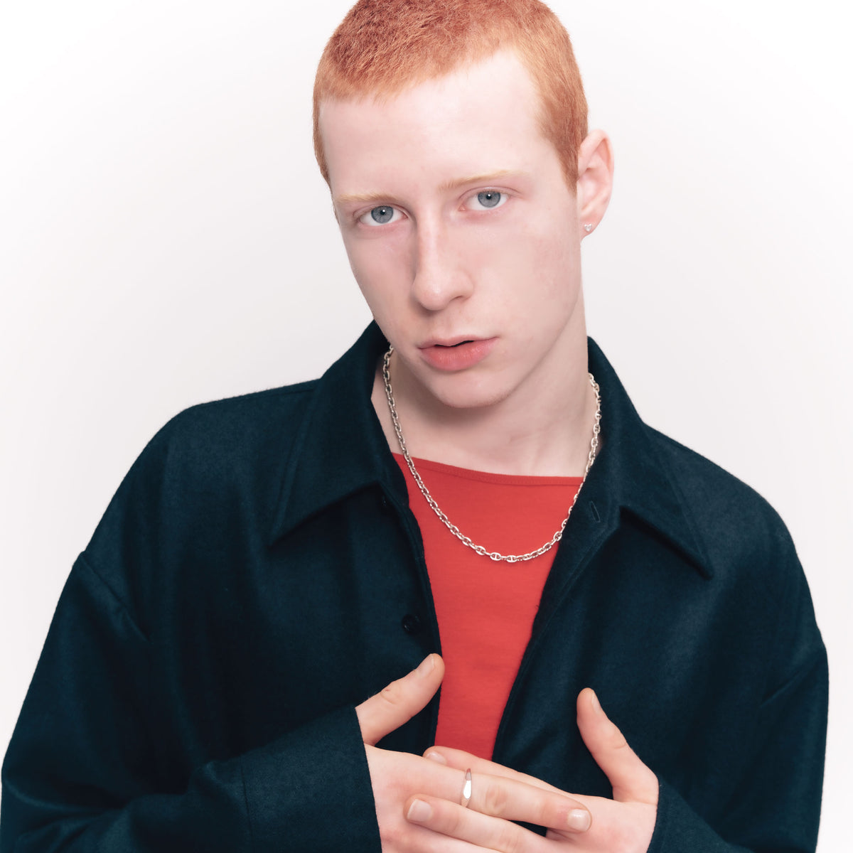 マリーナチェーンネックレス SV -M-