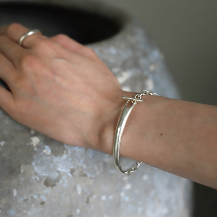 cuff chain bracelet