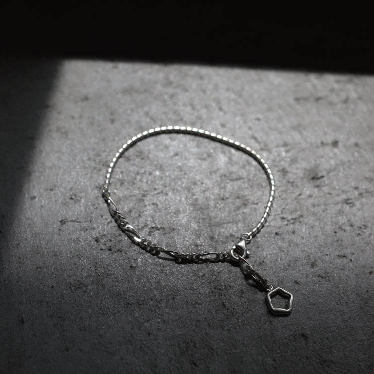 Shade combi chain bracelet SV-S-