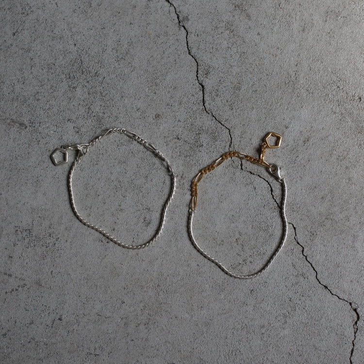 Shade combi chain bracelet SV-S-