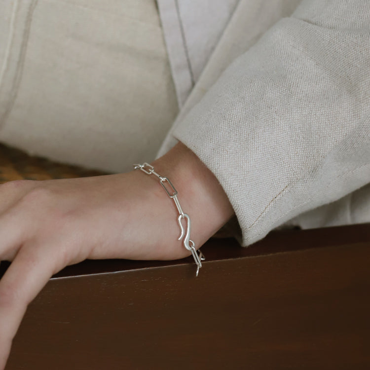【BLEND vol.1 2/20 21:00-】rect chain bracelet SV -S-