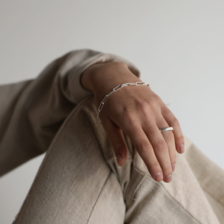 【BLEND vol.1 2/20 21:00-】rect chain bracelet SV -S-