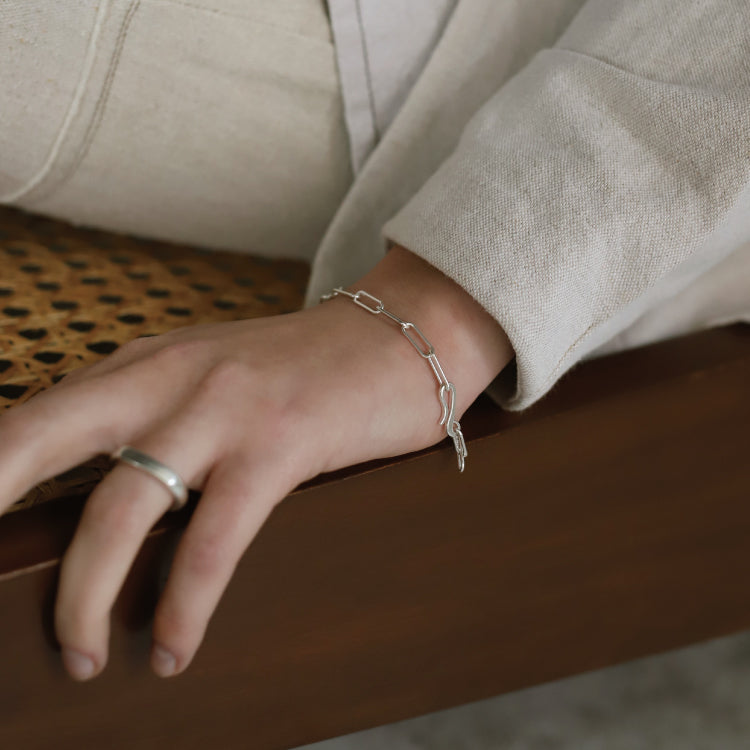 【BLEND vol.1 2/20 21:00-】rect chain bracelet SV -S-