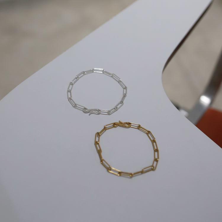 【BLEND vol.1 2/20 21:00-】rect chain bracelet SV -S-