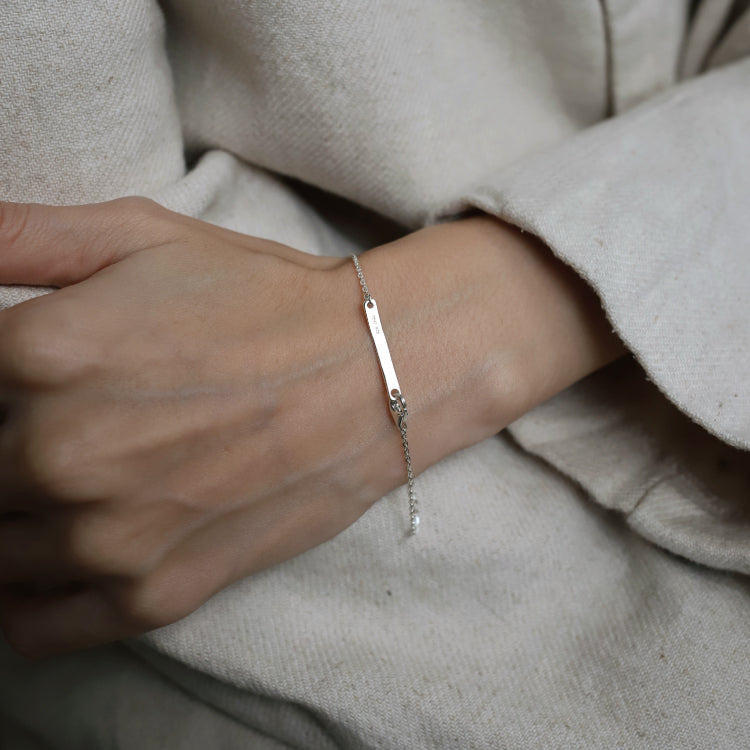 【PRE RELEASE】flat cable chain bracelet SV