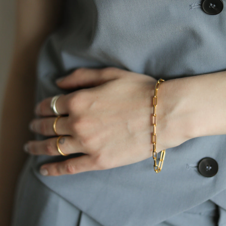 【moment】grid bracelet