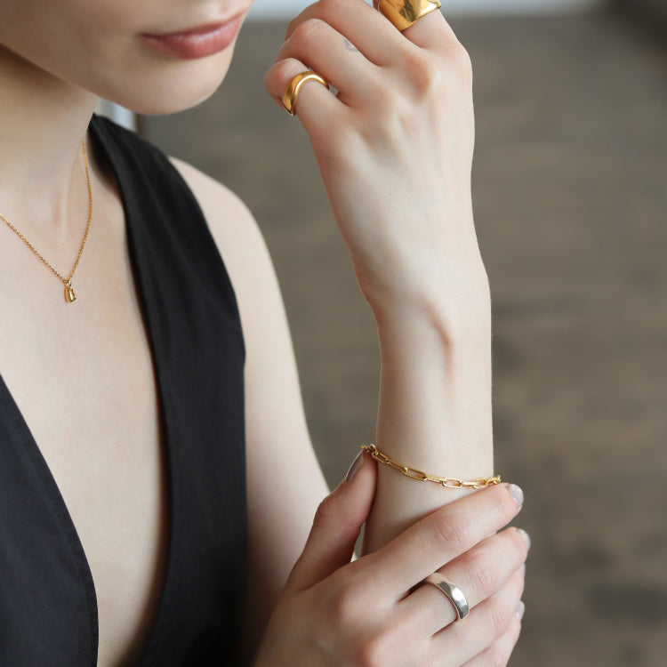 【moment】grid bracelet