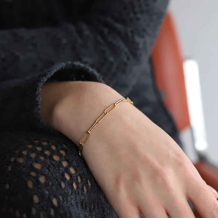 【BLEND vol.1 2/20 21:00-】rect chain bracelet GD -S-