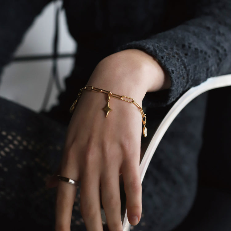 【BLEND vol.1 2/20 21:00-】rect chain bracelet GD -S-