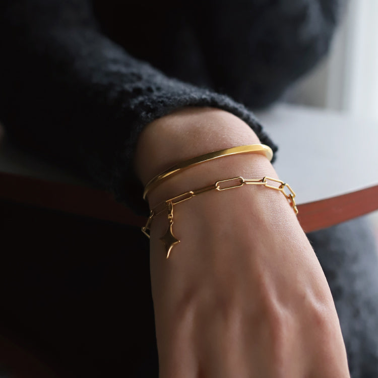 【BLEND vol.1 2/20 21:00-】rect chain bracelet GD -S-