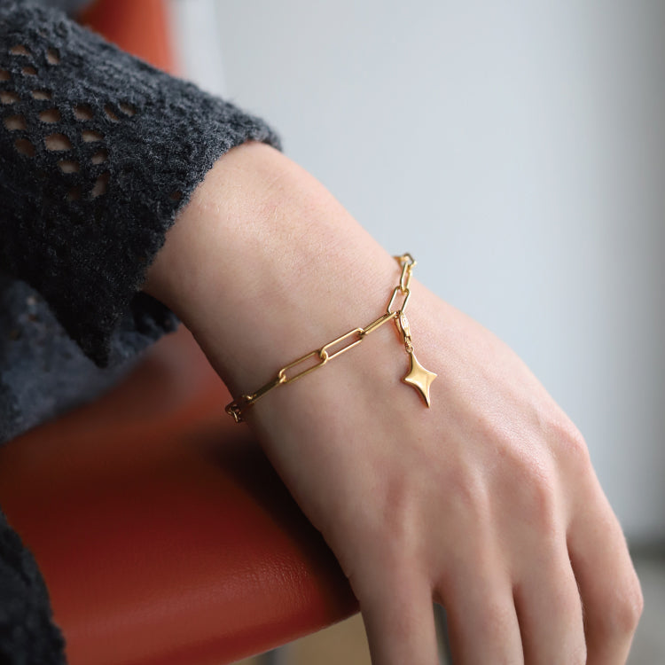 【BLEND vol.1 2/20 21:00-】rect chain bracelet GD -S-