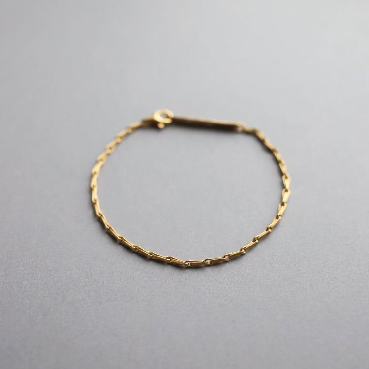 【PRE RELEASE】barley corn chain bracelet GD