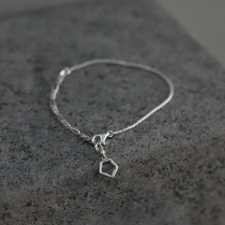 Shade combi chain bracelet SV-M