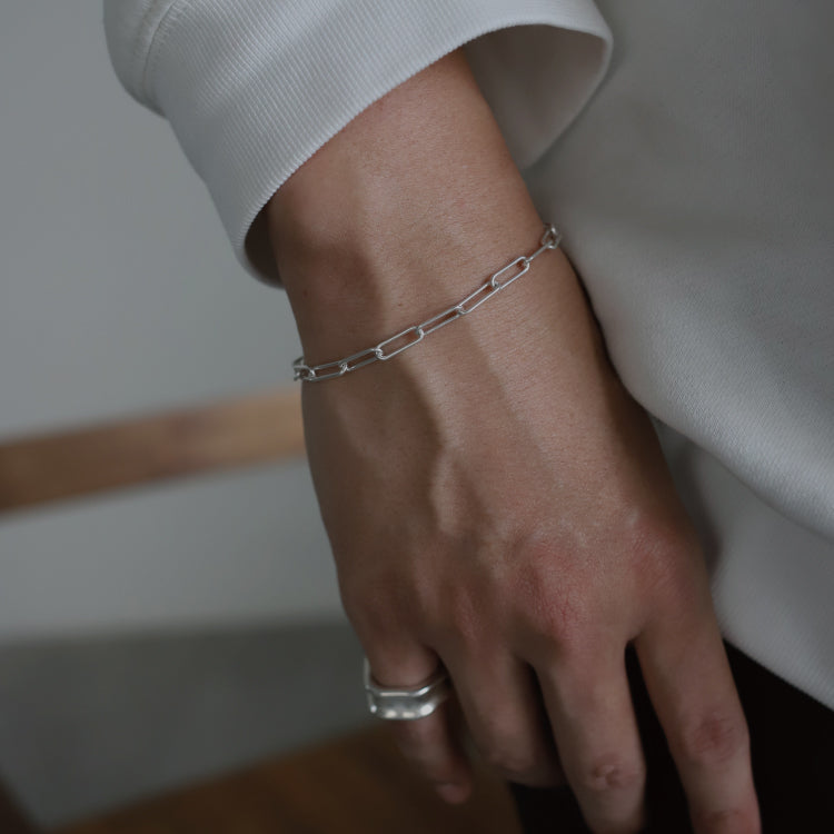 【BLEND vol.1 2/20 21:00-】rect chain bracelet SV -M-