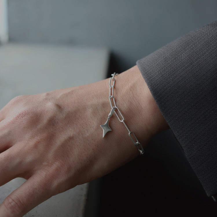 【BLEND vol.1 2/20 21:00-】rect chain bracelet SV -M-