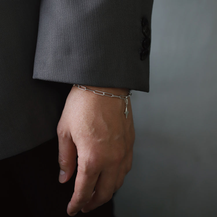 【BLEND vol.1 2/20 21:00-】rect chain bracelet SV -M-