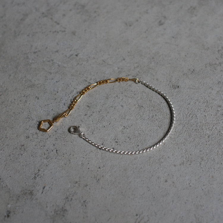Shade combi chain bracelet MIX-S-