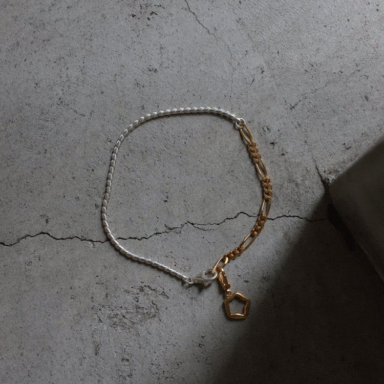 Shade combi chain bracelet MIX-S-