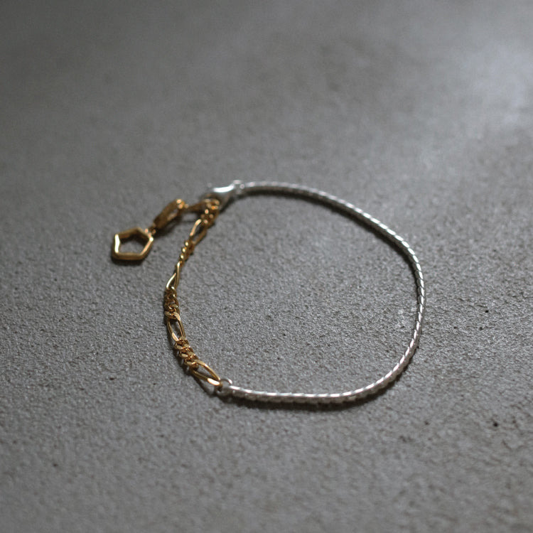 Shade combi chain bracelet MIX-S-