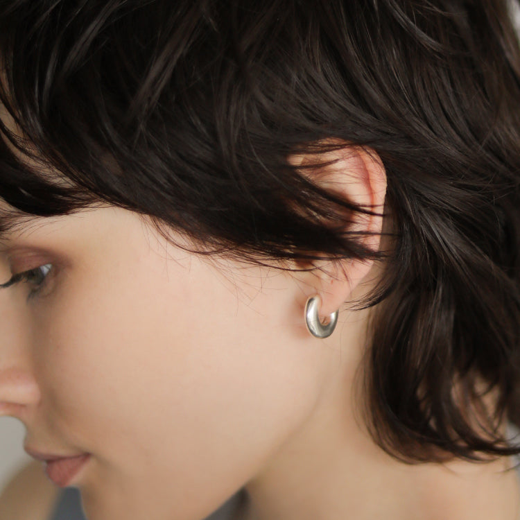 bagel earring
