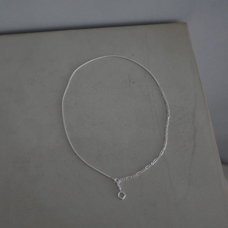 Shade combi chain necklace SV