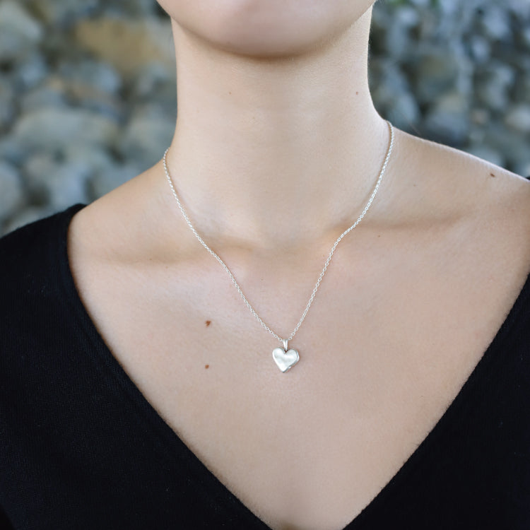 TEN. ハートシルフィウムネックレス SV ハートシルフィウムネックレス SV