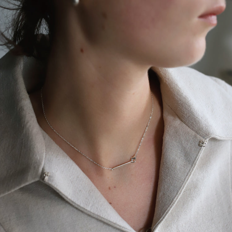 【PRE RELEASE】flat cable chain necklace SV 38cm