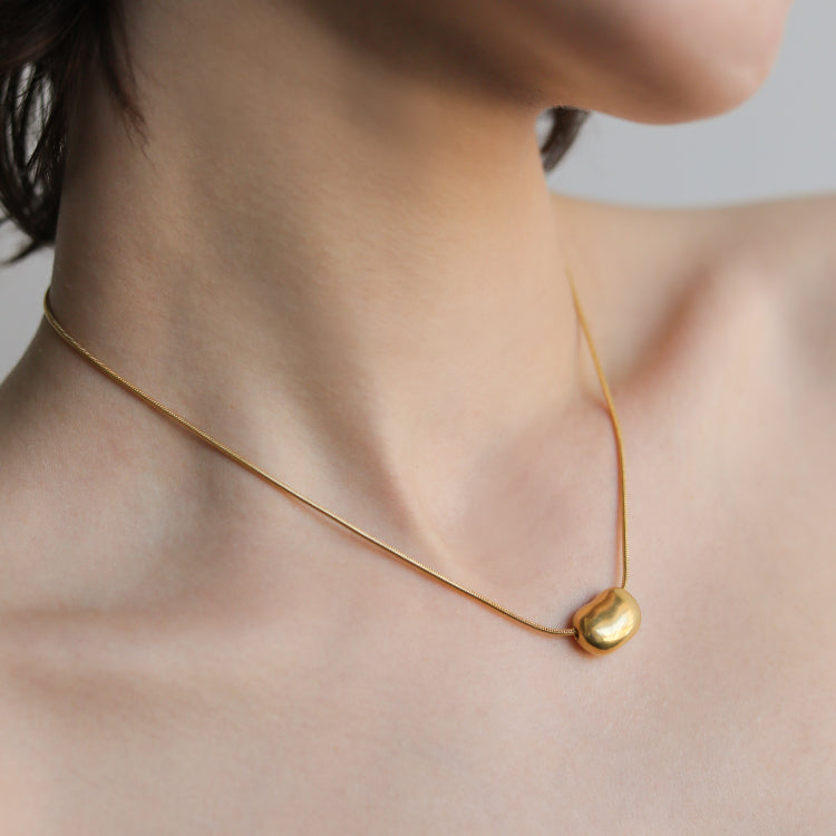【moment】pebble necklace