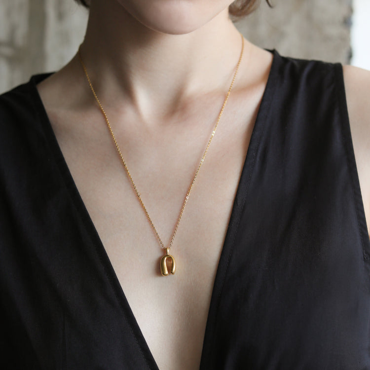 【moment】arch necklace