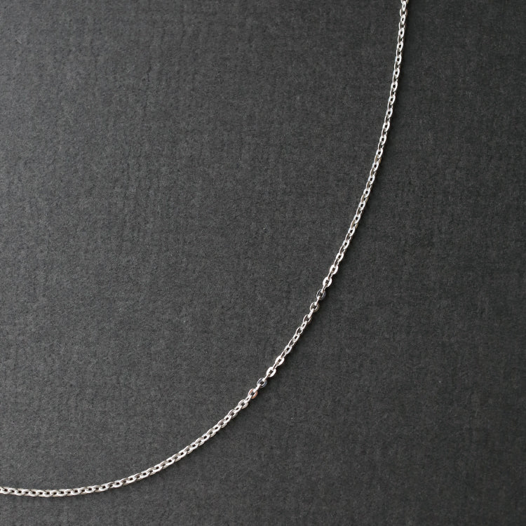 【PRE RELEASE】flat cable chain necklace SV 50cm