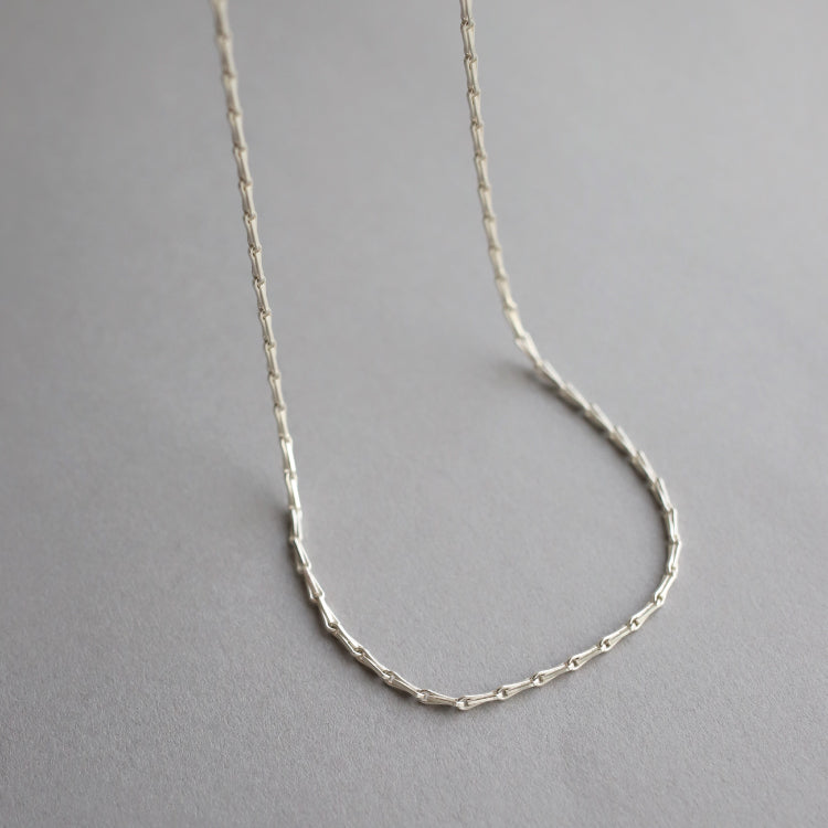 【PRE RELEASE】barley corn chain necklace SV 50cm