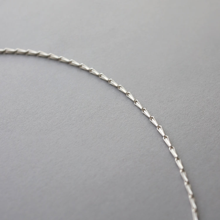 【PRE RELEASE】barley corn chain necklace SV 50cm