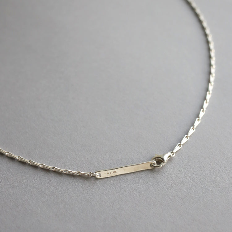 【PRE RELEASE】barley corn chain necklace SV 50cm