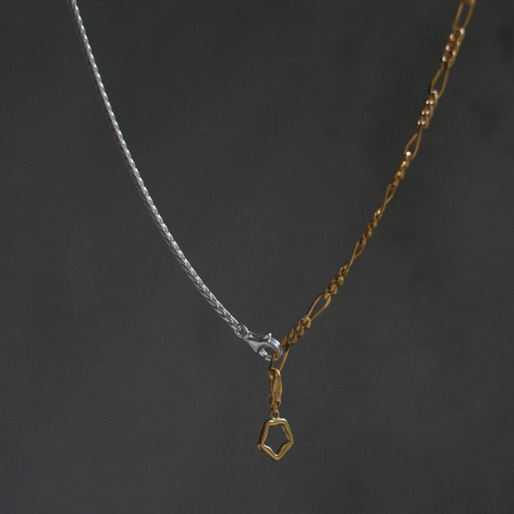 Shade combi chain necklace MIX