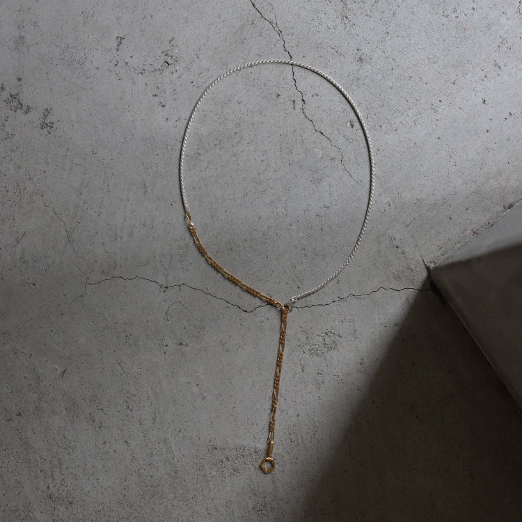 Shade combi chain necklace MIX