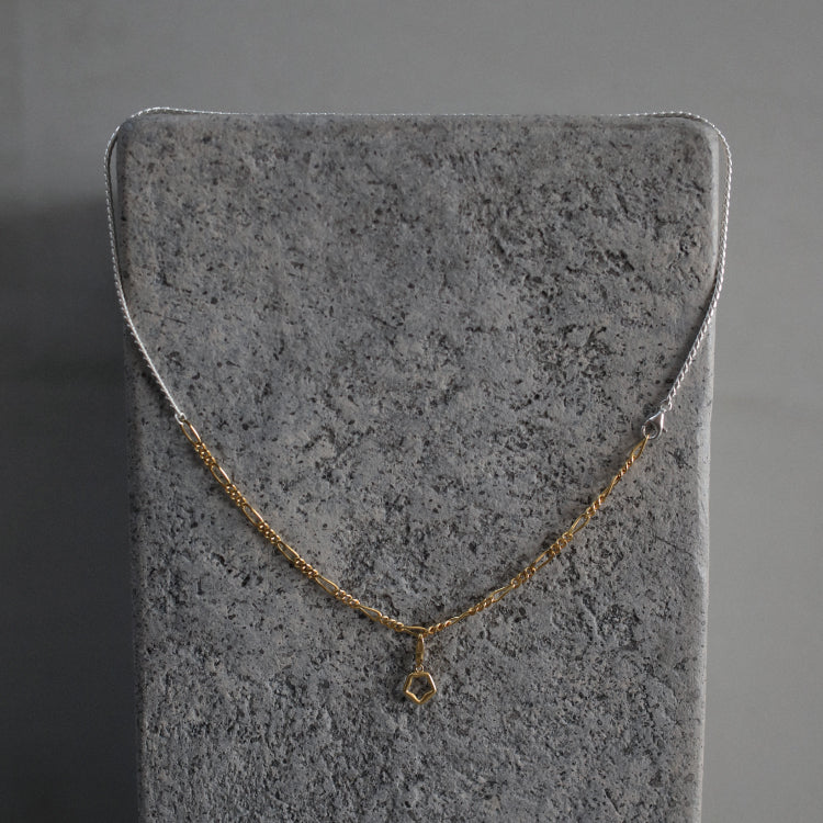 Shade combi chain necklace MIX