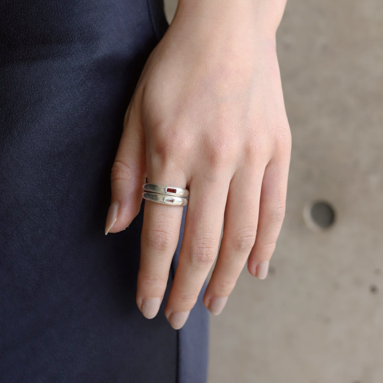 【Recall coming soon…】dear ring SV (white quartz)